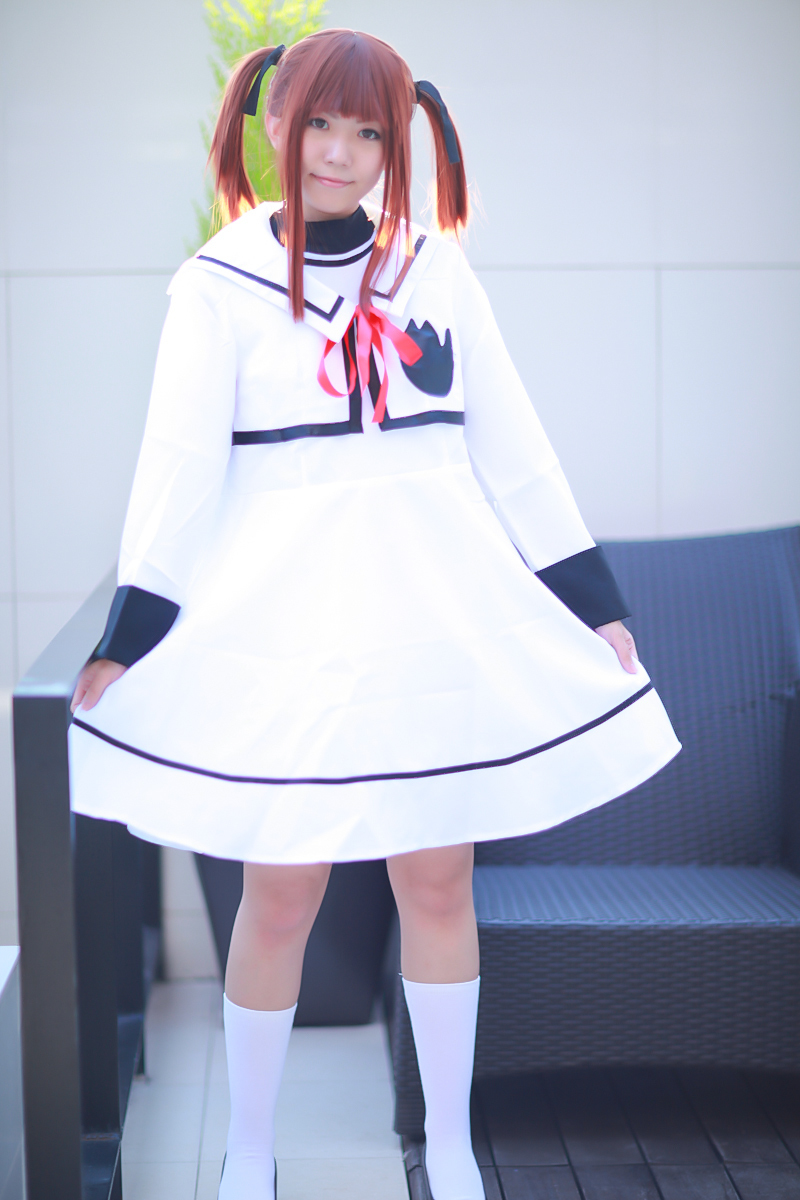 [Cosplay] Hot Maho Shojo Lyrical Nanoha 女优制服